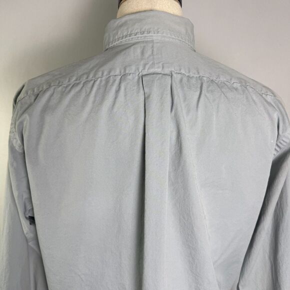 Ralph Lauren Classic Men's Long Sleeve Button Down Sz L Blue Gray Color 2/$50 - Picture 4 of 10